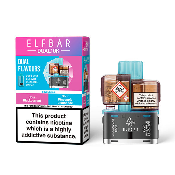 ELFBAR DUAL 10000 Pod Sour Edition