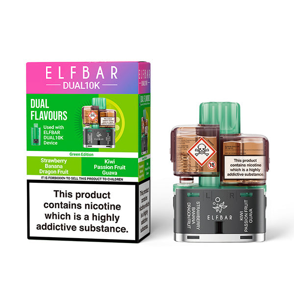 ELFBAR DUAL 10000 Pod Green Edition