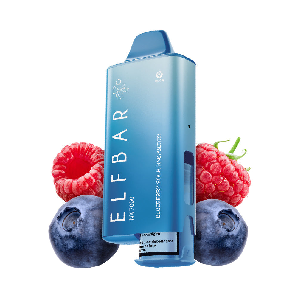 ELFBAR NX7000 Vape Kit Blueberry Sour Raspberry