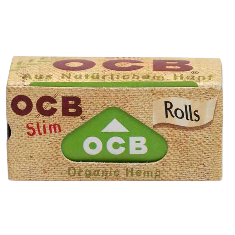 OCB - Organic Hemp Slim Rolls - Box - 24 Stück