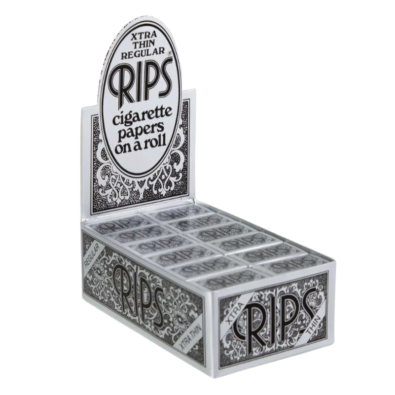 RIPS - Schwarz (Xtra Thin) - Regular - 24 Stück