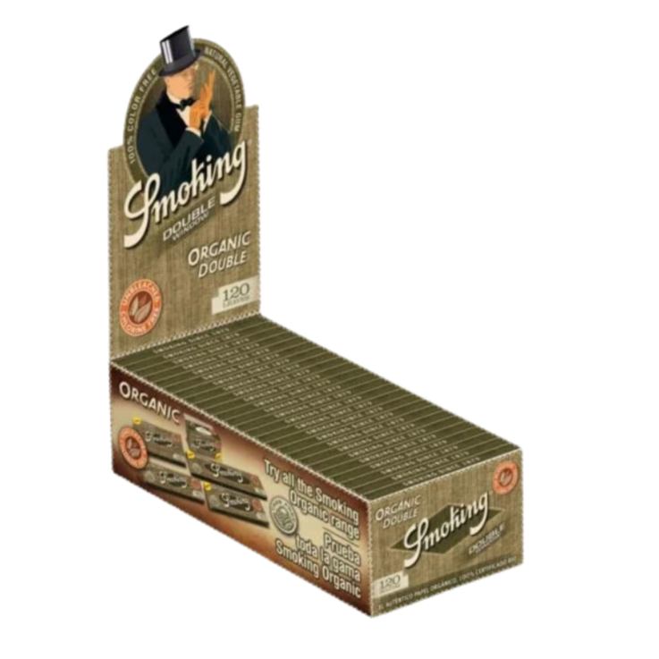 Smoking Paper Double Window - Organic - 25 Stück