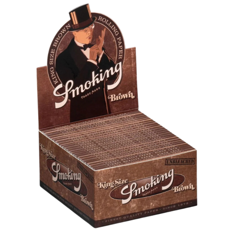 Smoking Paper Kingsize - Brown - 50 x 33 Stück