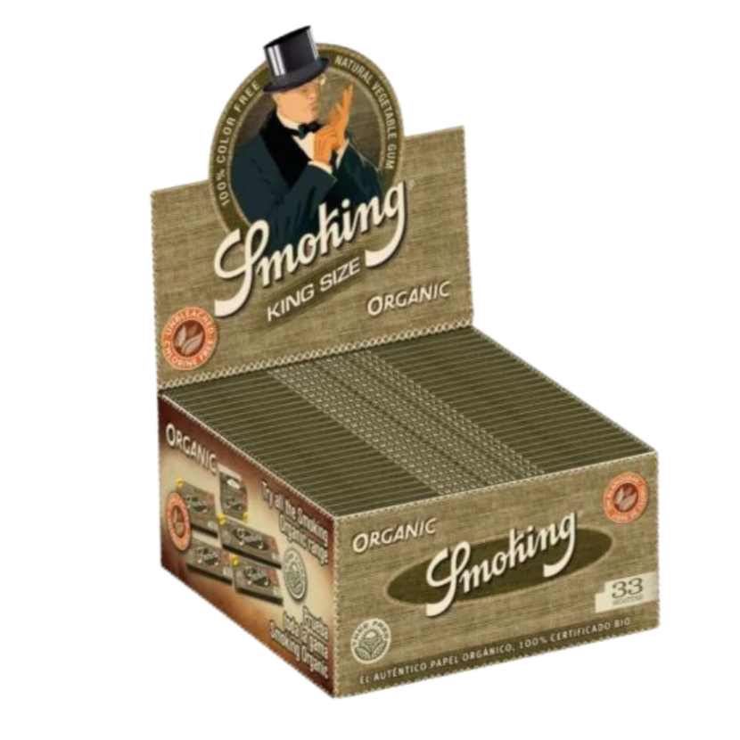 Smoking Paper Kingsize - Organic - 50 x 33 Stück
