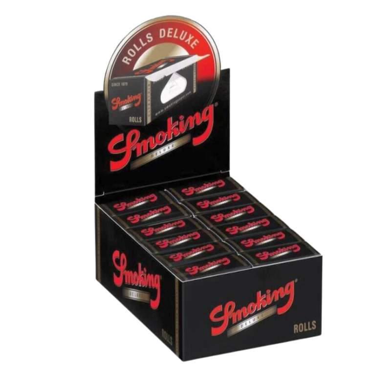 Smoking Paper Rolls DeLuxe - Box - 24 Stück