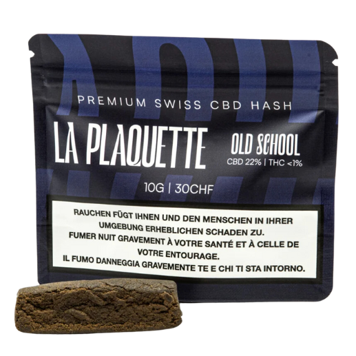 La Plaquette - CBD Hash - Old Shool - 10g