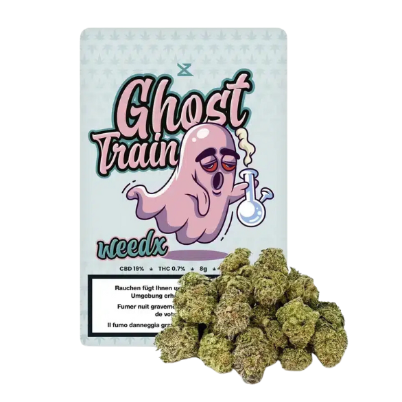 Weedx - Ghost Train - Indoor CBD Blüten - 8g
