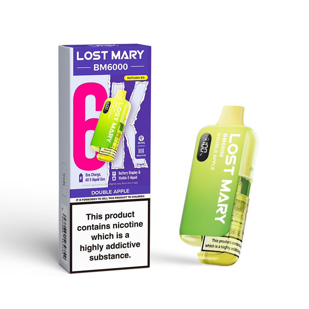 Lost Mary BM6000 Vape Kit Double Apple