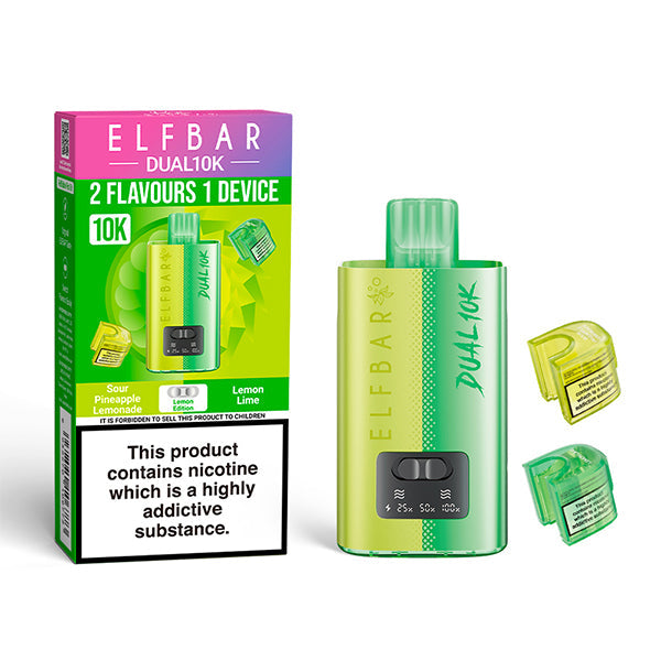 ELFBAR DUAL 10000 Starter Kit Lemon Edition