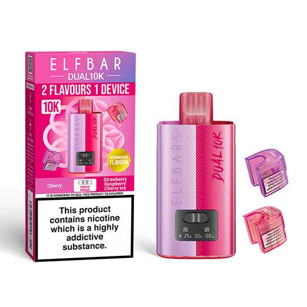 ELFBAR DUAL 10000 Starter Kit Cherry Edition