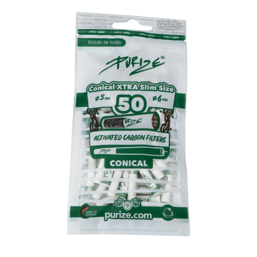 50 PURIZE® Xtra Slim Size Conical
