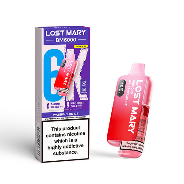 Lost Mary BM6000 Vape Kit Watermelon Ice