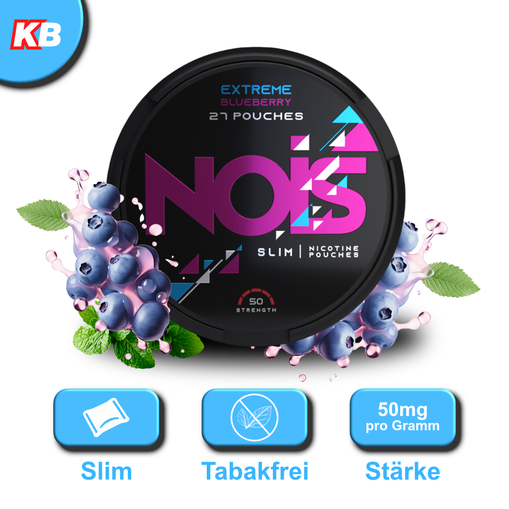Nois Snus Extreme Blueberry Slim (B2C)