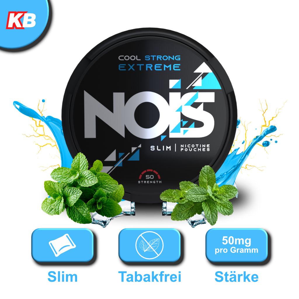 Nois Snus Cool Strong Extreme Slim