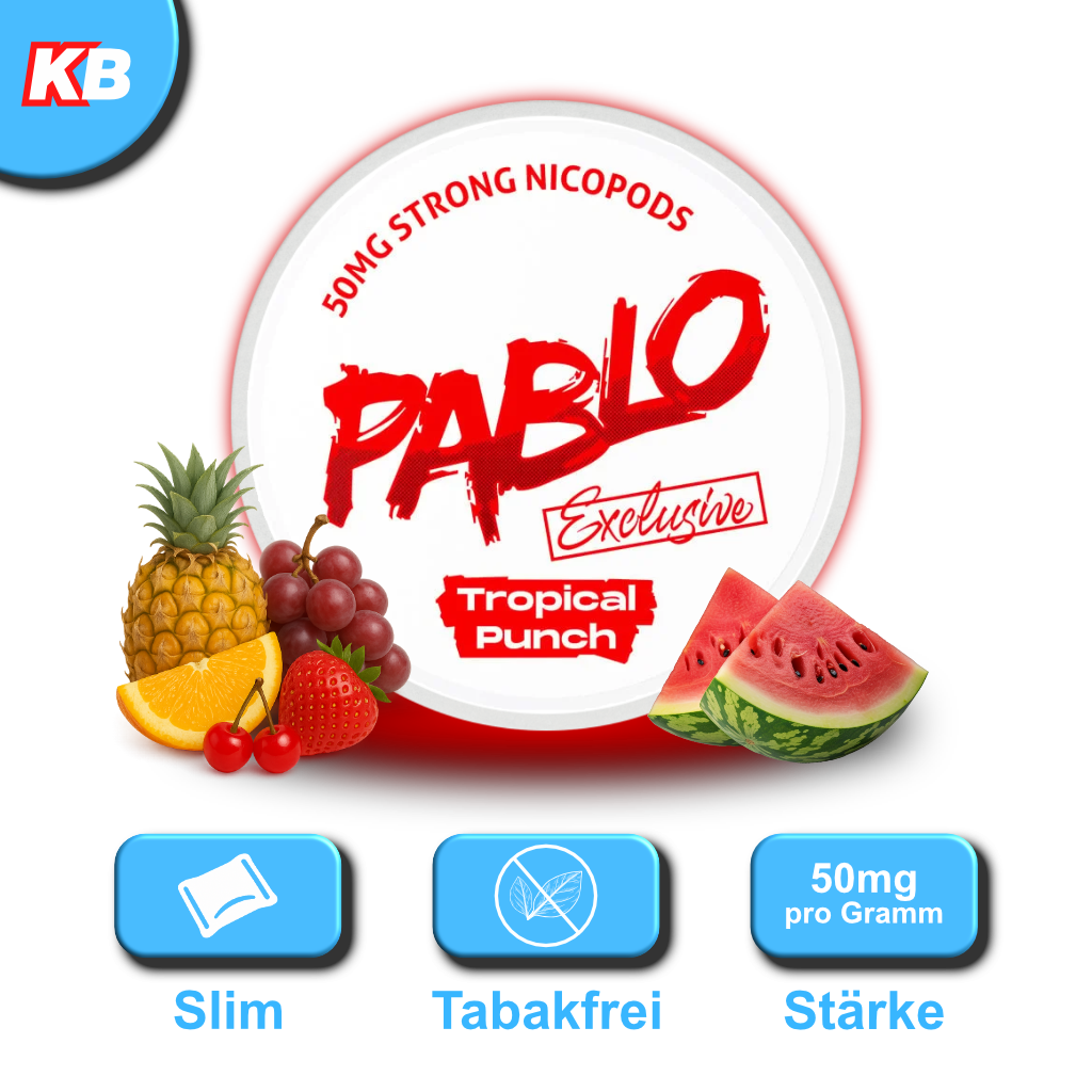 PABLO Exclusive Tropical Punch