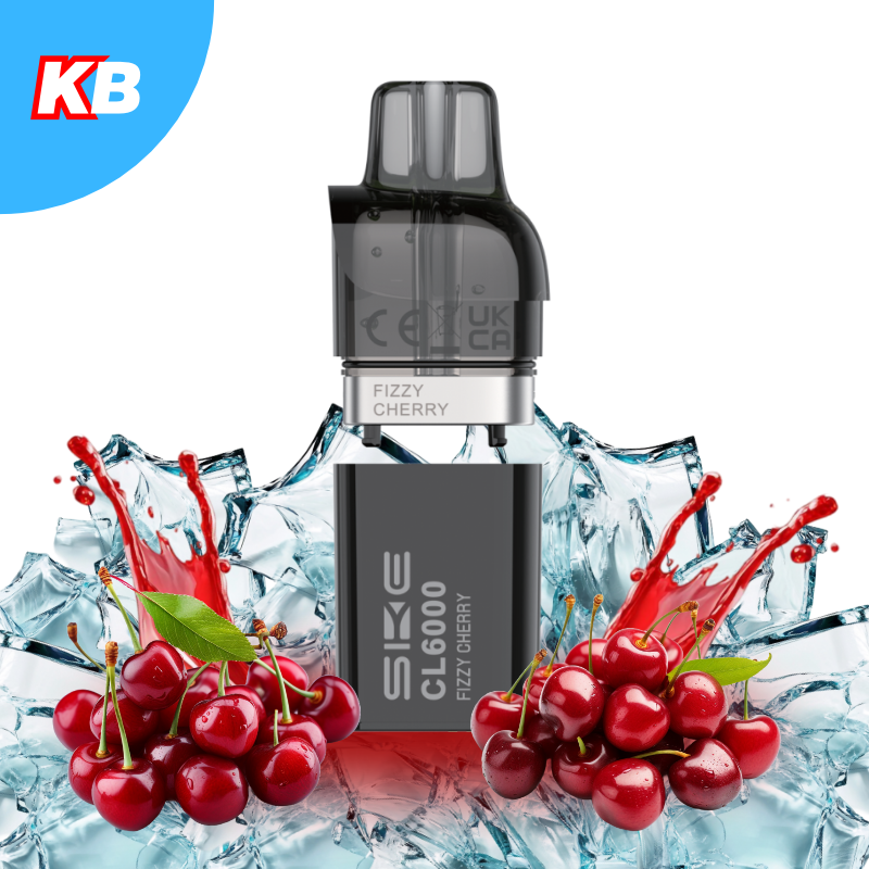 SKE Crystal CL6000 Pod Fizzy Cherry