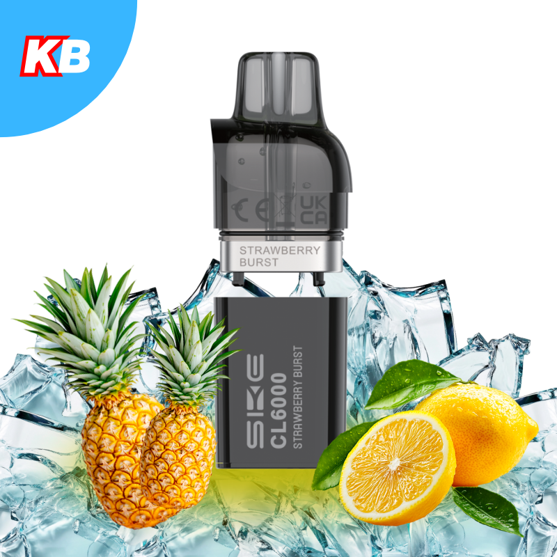 SKE Crystal CL6000 Pod Sour Pineapple