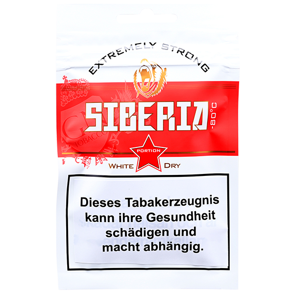 SIBERIA Red White Dry Soft Pack 16g
