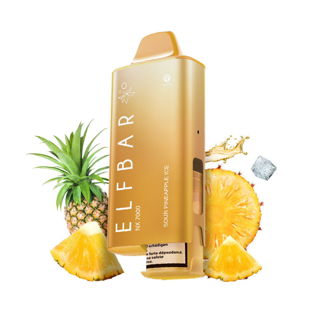 ELFBAR NX7000 Vape Kit Sour Pineapple Ice
