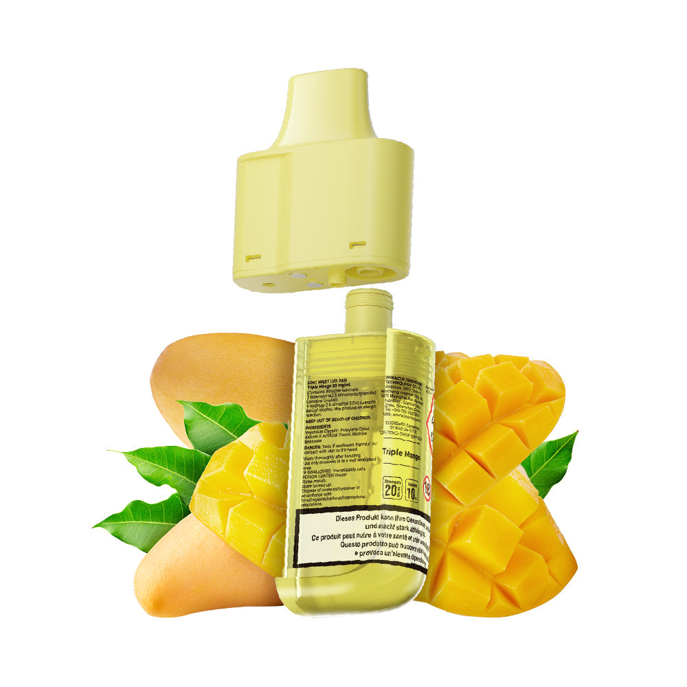 Lost Mary LUX7000 nachfüllbarer Pod Triple Mango