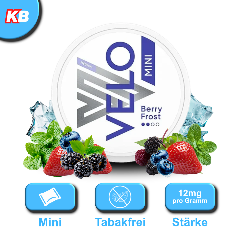 Velo Berry Frost Mini