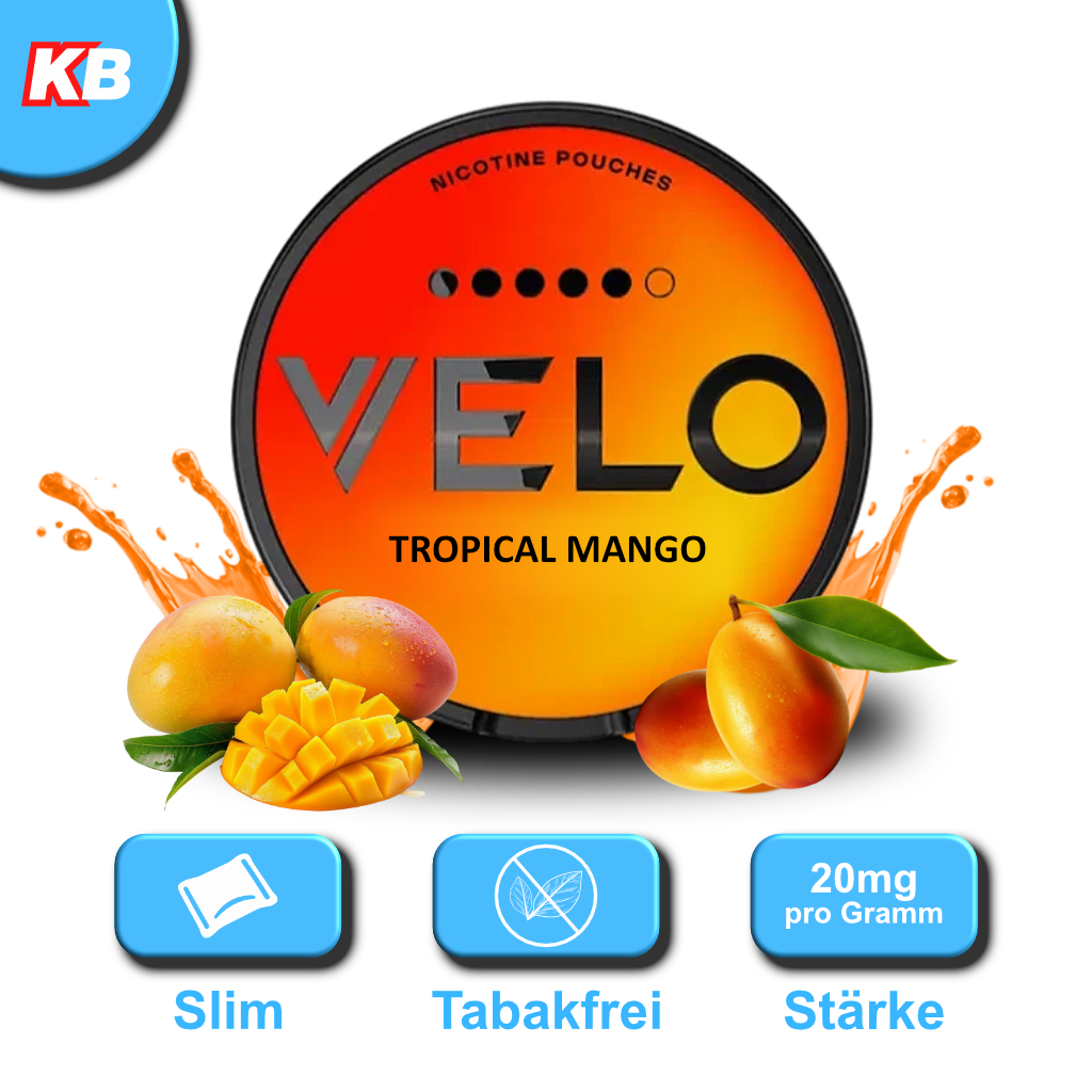 VELO Tropical Mango High Nic