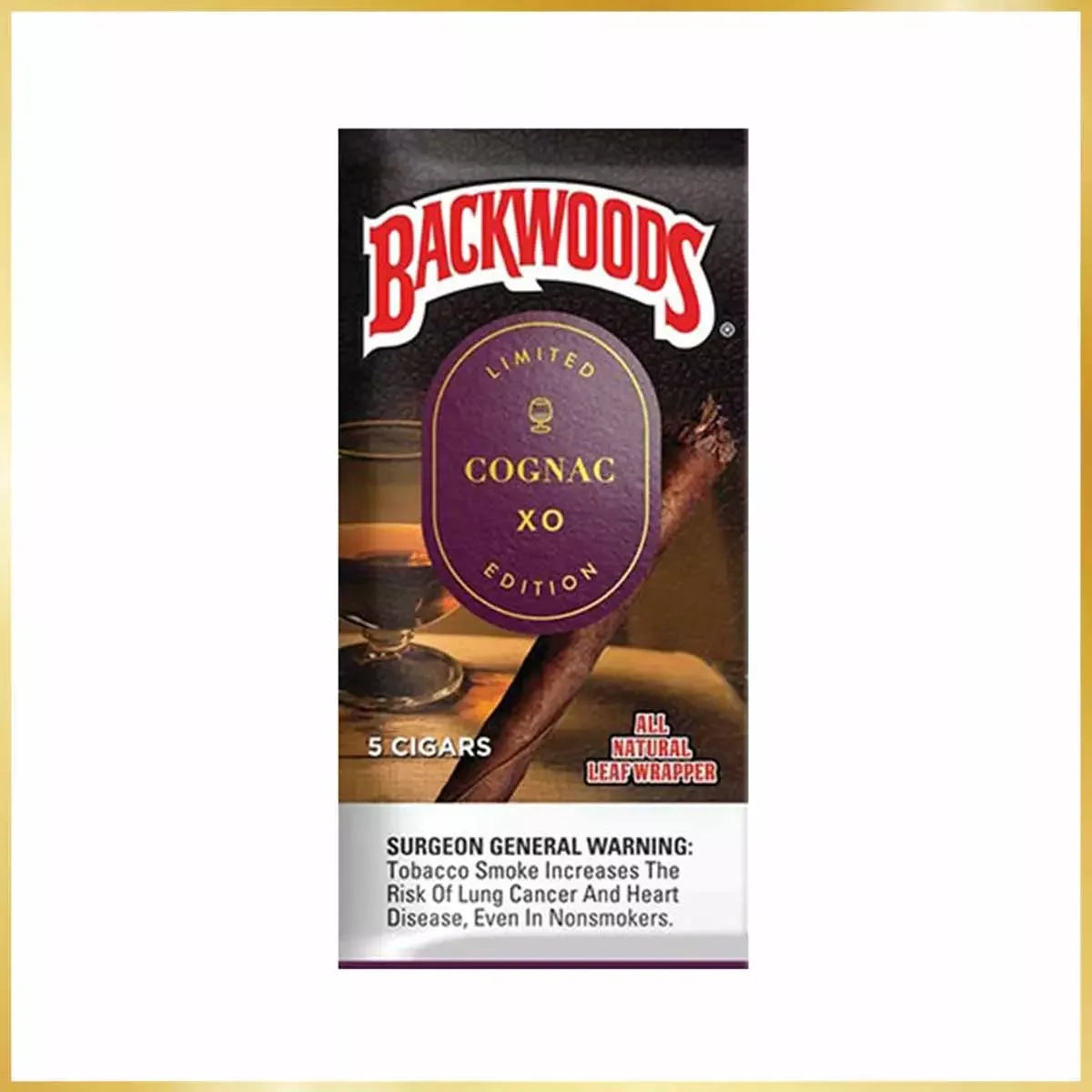 Backwoods Blunts - Cognac - Box - 8 x 5 Stück