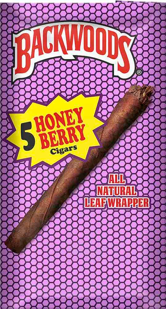 Backwoods Blunts - Honey Berry - Box - 8 x 5 Stück