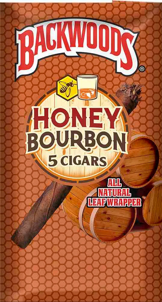 Backwoods Blunts - Honey Bourbon - Box - 8 x 5 Stück