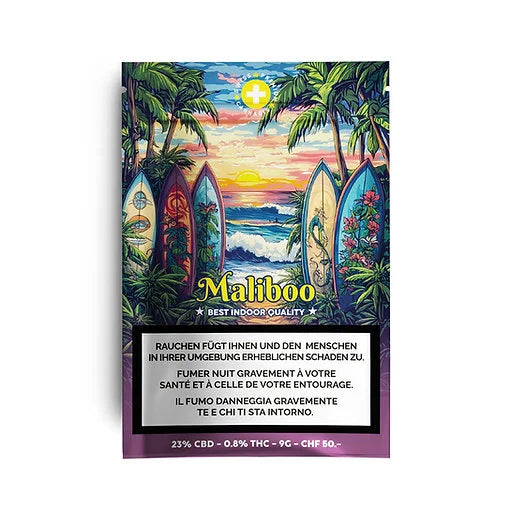 High Level Genetics - Maliboo - Indoor CBD Blüten - 9g