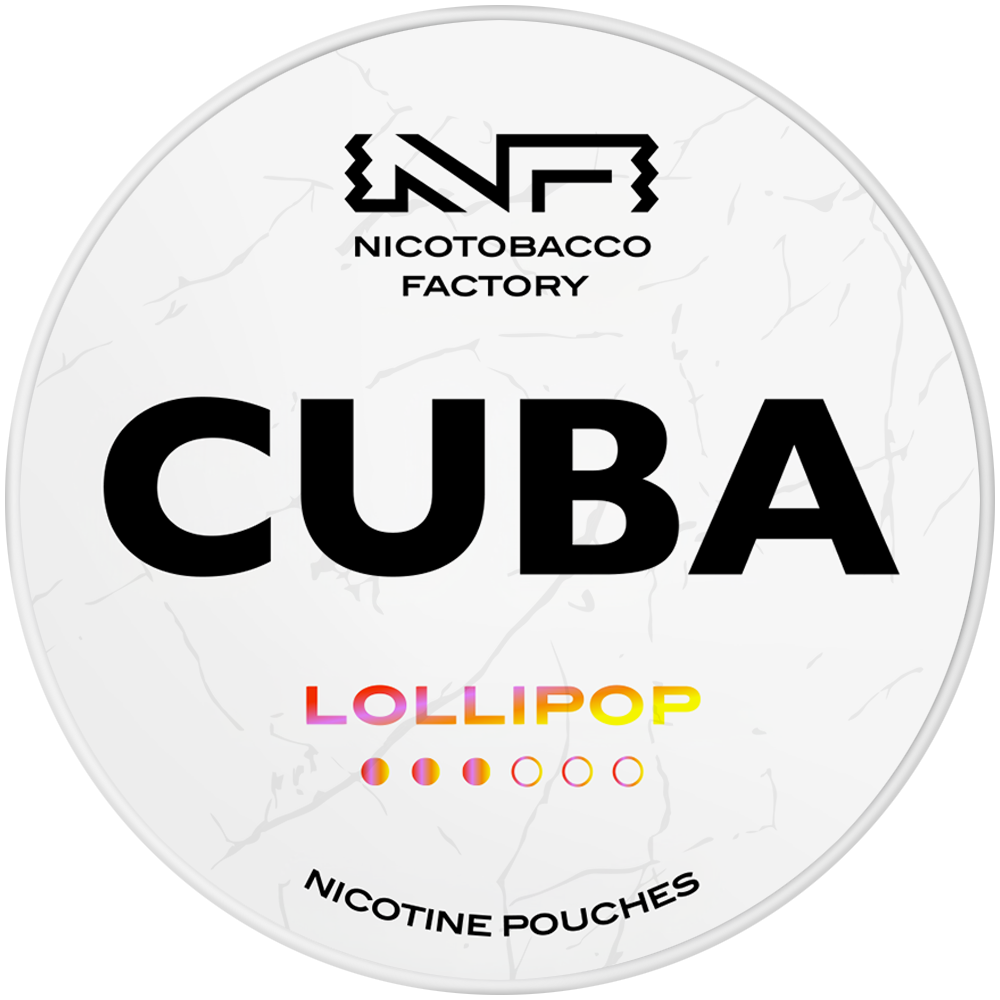 CUBA White Lollipop