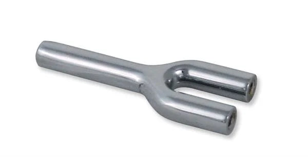 Ziehrohr Edelstahl - Y Doppelrohr - 70mm