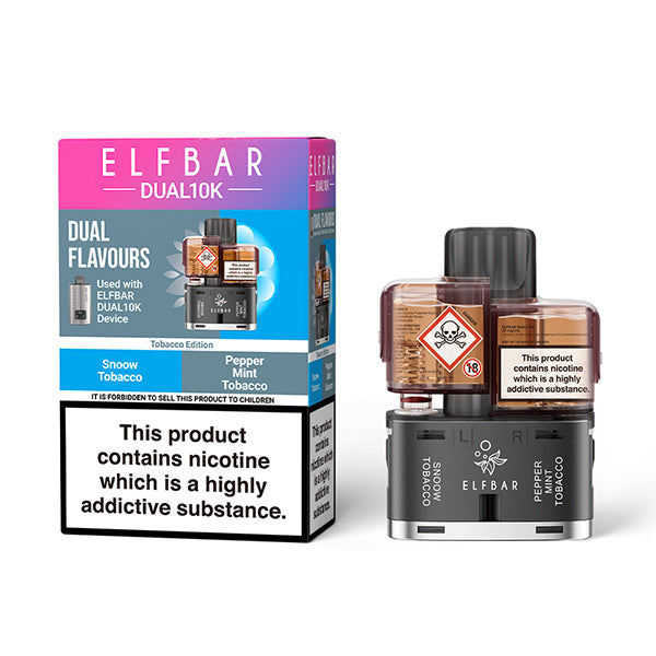 ELFBAR DUAL 10000 Pod Tobacco Edition