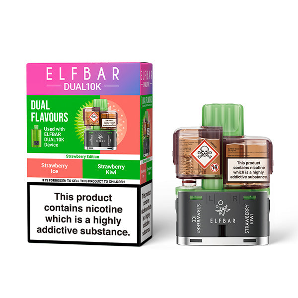 ELFBAR DUAL 10000 Pod Strawberry Edition