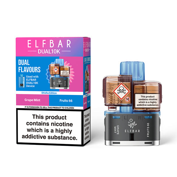 ELFBAR DUAL 10000 Pod Shisha Edition