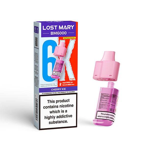 Lost Mary BM6000 nachfüllbarer Pod Cherry Ice