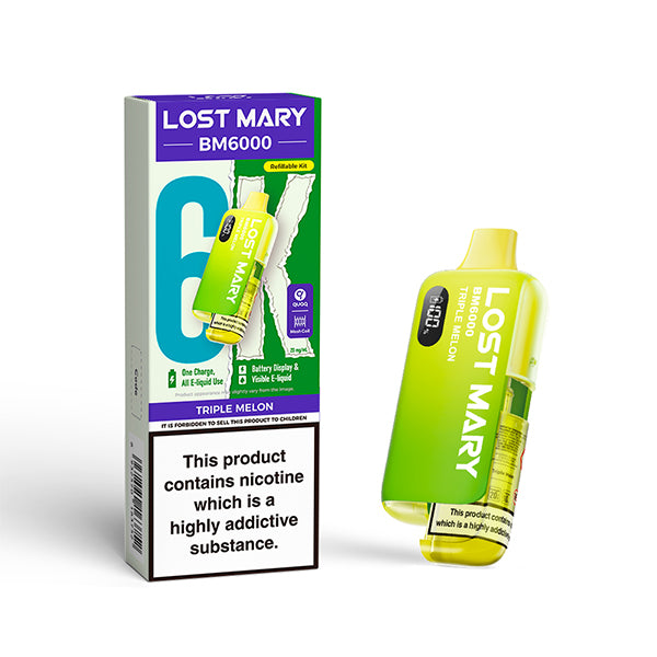 Lost Mary BM6000 Vape Kit Triple Melon