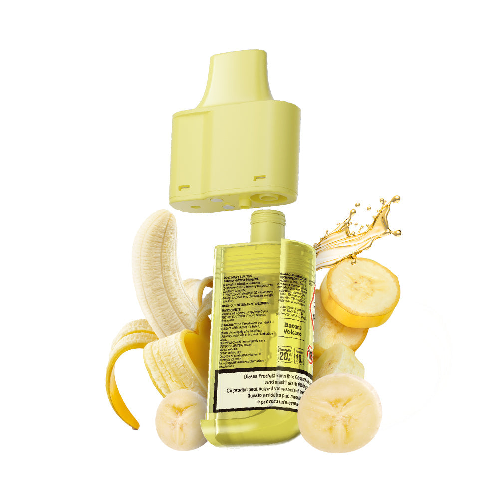 Lost Mary LUX7000 nachfüllbarer Pod Banana Volcano