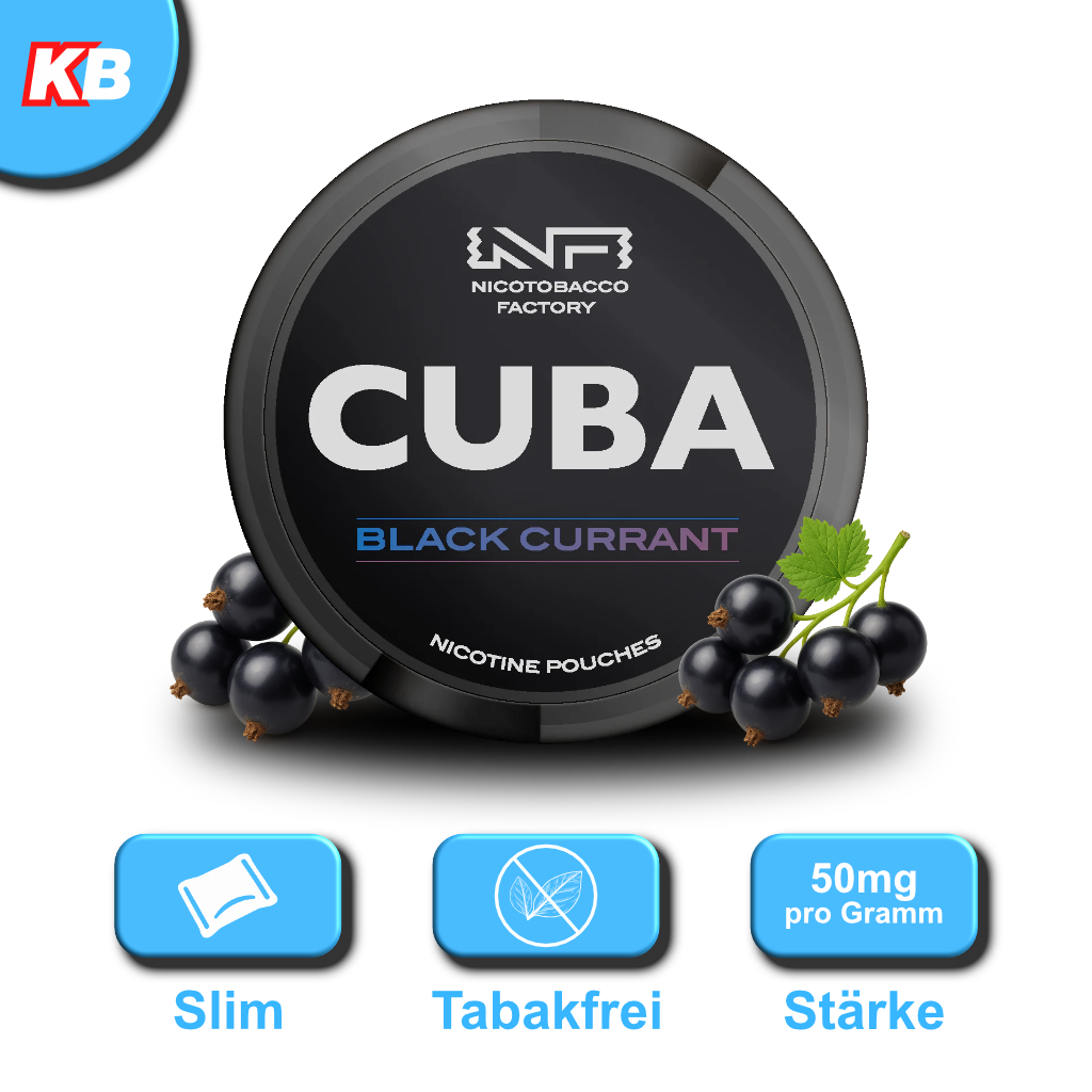 CUBA Black Black Currant (B2C)