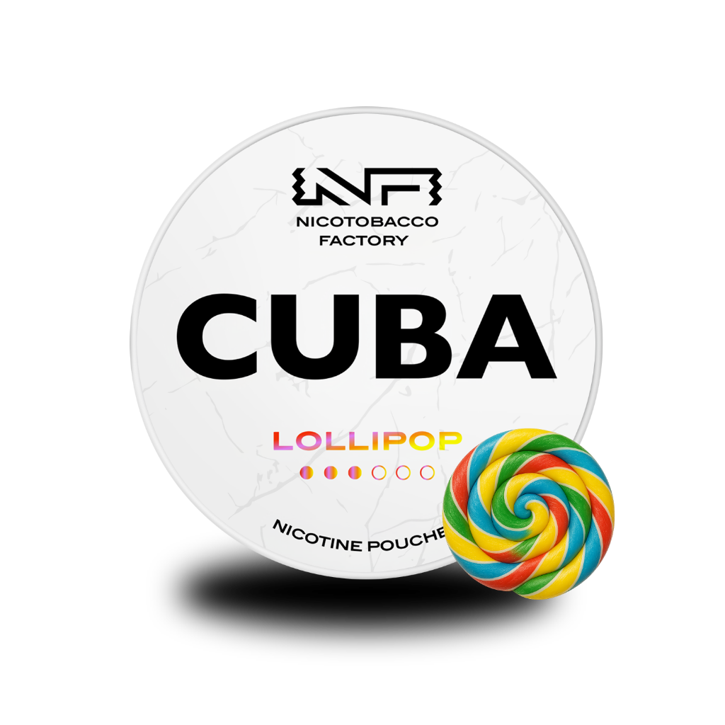CUBA White Lollipop
