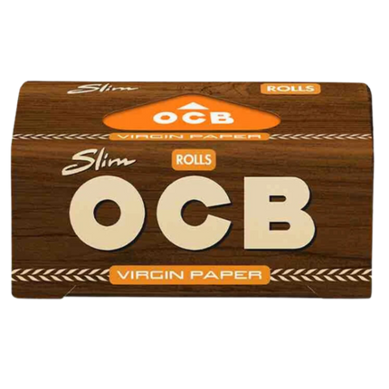 OCB - Virgin Slim Unbleached Rolls - Box - 24 Stück