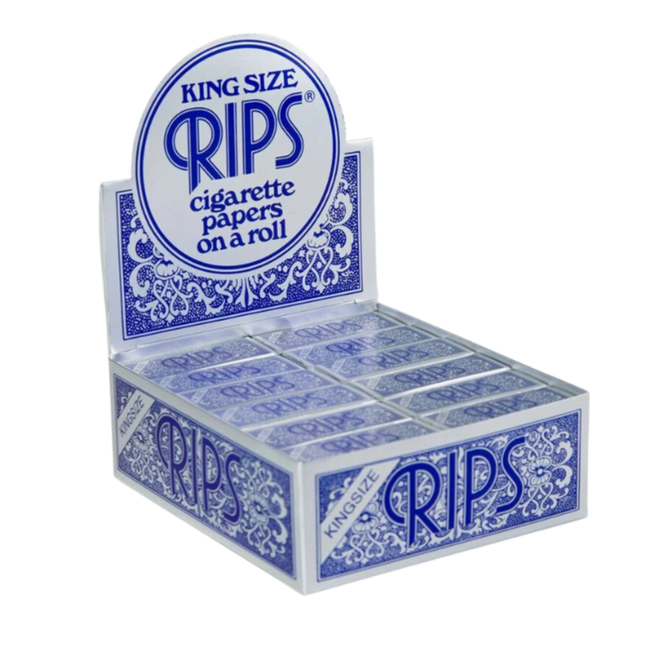 RIPS - Blau - King Size - 24 Stück