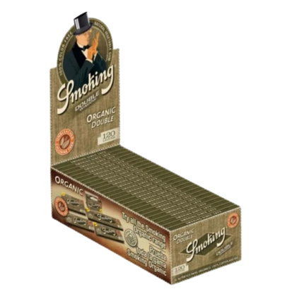 Smoking Paper Double Window - Organic - 25 Stück