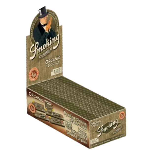 Smoking Paper Double Window - Organic - 25 Stück