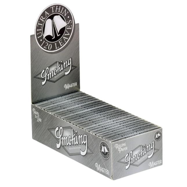 Smoking Paper Double Window - Silver Master - 25 Stück