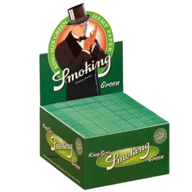Smoking Kingsize - Green - 50 x 33 Stück