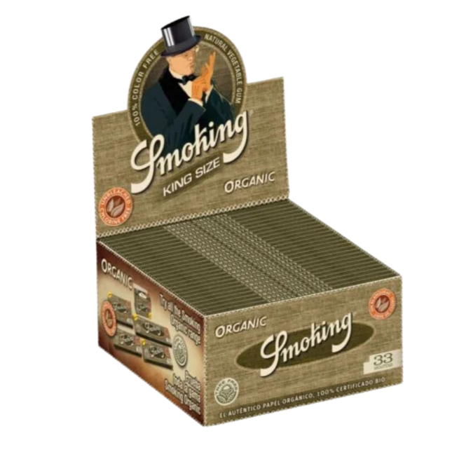 Smoking Paper Kingsize - Organic - 50 x 33 Stück