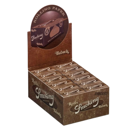 Smoking Papers Rolls Brown - Box - 24 Stück