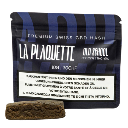 La Plaquette - CBD Hash - Old Shool - 10g