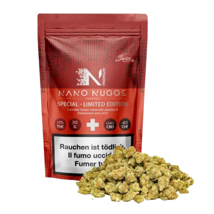 Swiss Botanic - Nano Nuggs - Special Limited Edition - Indoor CBD - 30g